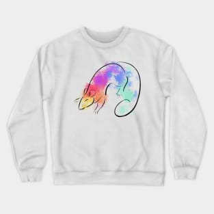 Rainbow Rat Crewneck Sweatshirt